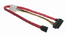 GEMBIRD Kabel SATA napájecí + datový combo