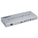 PremiumCord HDMI 1 vstup - 4 výstupy, Video Wall controller