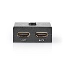 Nedis VSWI3482AT | HDMI Přepínač |3 Porty | 1x vstup HDMI / 2x vstup HDMI | 1x výstup HDMI  / 2x výs