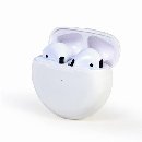 GEMBIRD Sluchátka FitEar-X200W, Bluetooth, TWS, bílá