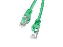 LANBERG Patch kabel CAT.6 FTP 0.5M zelený Fluke Passed