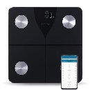 Salente SlimFit, osobní diagnostická fitness váha, Bluetooth, černá
