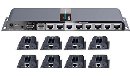 PremiumCord HDMI 1-8 splitter+extender po CAT6/6a/7, FULL HD, 3D