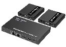 PremiumCord HDMI 1-2 splitter+extender po CAT6/6a/7, UHD 4K@30Hz až na 70m