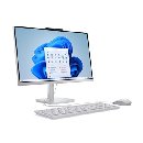 Lenovo A100 AIO   Intel N100/8GB/SSD 512GB/23,8"/FHD/IPS/250nitů/60Hz/65W/WIN11 Home/stříbrná